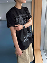 サッドピグメントショートスリーブTシャツ 3C
