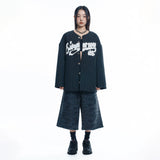 Camo 8-quarter Sweat Bermuda Pants - CHARCOAL