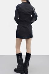 Raan Pocket Mini Dress (belt Set)