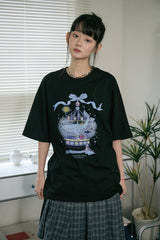26SS★ DTP Ribbon Whale Short Sleeve Tee