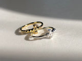 Mini Stud Cross Ring