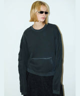 TACK SLEEVE SWEATSHIRT