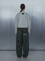 SHORT CHOKER JACKET / LIGHT GRAY