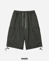 Rope Cargo Bermuda Pants