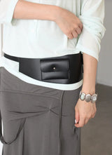 DRAPE STRAP MAXI SKIRT
