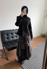 SLIM LINE HIGH-NECK COAT