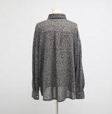 (Unisex) ブレットオーバーサイズニットシャツ