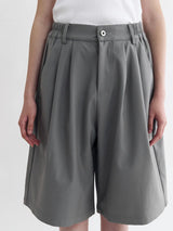 26SS PT5 Cropped Pleated Trousers