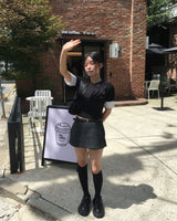 シャツレイヤードTシャツ