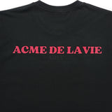 24FW CHOCOLATE CAKE GIRL LETTERING BABY FACE SHORT SLEEVE T-SHIRT BLACK