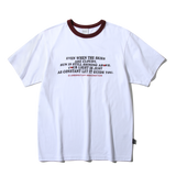 Cloud Neck Expression Tee (White)