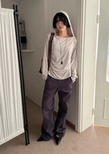 CURVE LINE SLIM SLEEVELESS