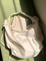 Floweret wrinkle bag_flora