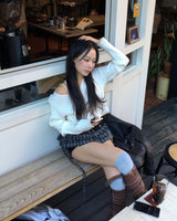 Rosy cardigan