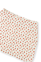 Flower mini skirt_ivory