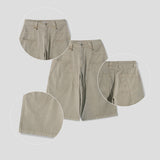 Deep Dying Double Carpenter Bermuda Pants 2C