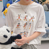 スポーツミッキーボクシーフィットショートスリーブTシャツ