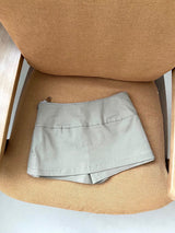 1442. Cargo pocket zipper mini sk-pt (3color)