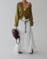 6-color cozy wool knit cardigan