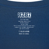8287 Logo Crop Tank Top (Blue)