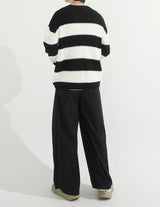 Two-button Wrap Pants