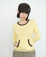 Patch Pocket Capri Sleeve
