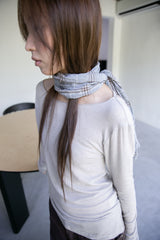 check cotton scarf(3colors)