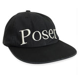 'Poser' ビンテージキャップ/ブラック