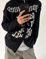 Grayish wide cargo pants