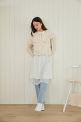 SHEER SIMPLE SKIRT