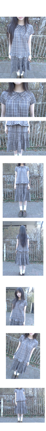 メイチェックシャツ