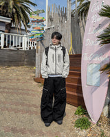 Zeka Zip Cargo Wide Pants