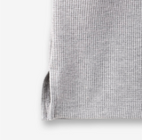 LMN メグワッフルカットセミクロップ半袖Tシャツ (4 colors)