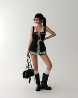 Sugar Ribbon Blouse Bustier