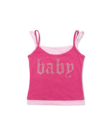 baby doll layered top (3colors)