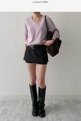 Cashmere V-Neck Standard Knit
