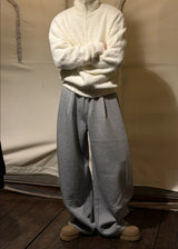 [Unisex] Angora high neck zip up cardigan(5color)