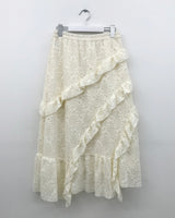 リクロシェットニットロングスカート (1color)