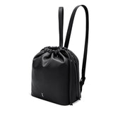 Sele Drawstring Backpack Medium Black