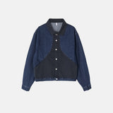 Moss Color Denim Jacket (2color)