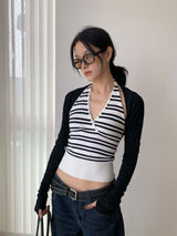 Collection Shawl Short Long-Sleeve Cardigan