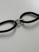 [925silver] Bold pendent suede necklace (2type)