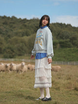 DaisyHill Sweatshirt (Light Blue)