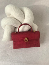 Suede Faux Leather Vintage Tote Cross Bag