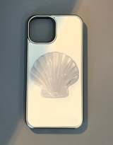 shell epoxy bumper case (silver frame)