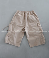 [UNISEX] Bermuda Cargo Wide Pants