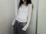 テンセルレイヤードTシャツ