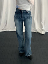 Summersell Washed Bootcut Jeans