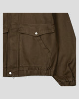 (UNISEX) Over Cotton Hooded Jacket
