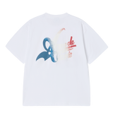 25SS フレンチスクリプトロゴショートスリーブTシャツ ホワイト